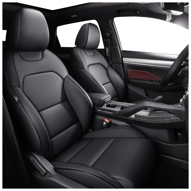 أغطية مقاعد السيارة المخصصة من البولي يوريثان لسيارة تويوتا كورولا ويش هايلكس بريوس RAV4 يارس كروس لاند كروزر 100 رايز ملحقات السيارات الداخلية #4