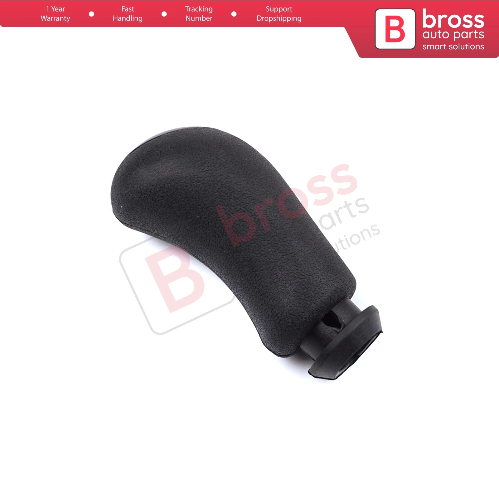 

Bross BSP554 5-Speed Gear Shift Stick Knob 8200079112 for Black Clio MK3 2005-2009; Megane MK2 2002-2009; scenic MK2 2003-2006