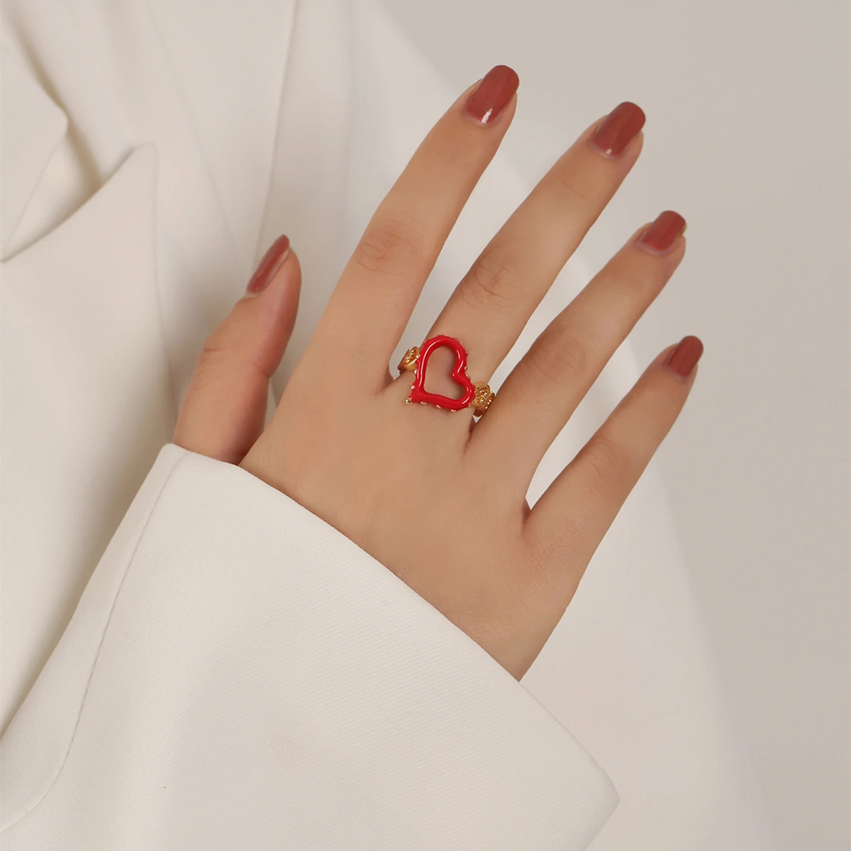 Gold/Silver Color Rings for Women Fashion Copper Long Bar Ring Women Party Rings Simple Jewelry Birthday Gift