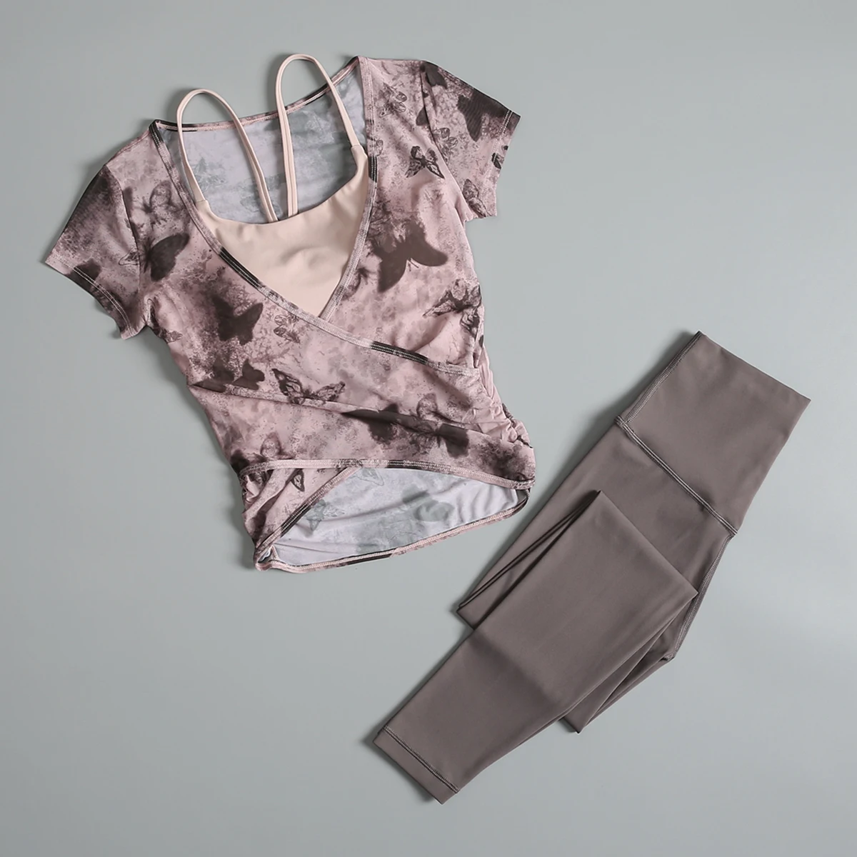 Fitness suit for women in summ - Pilates Yoga Morning ulasan dan harga