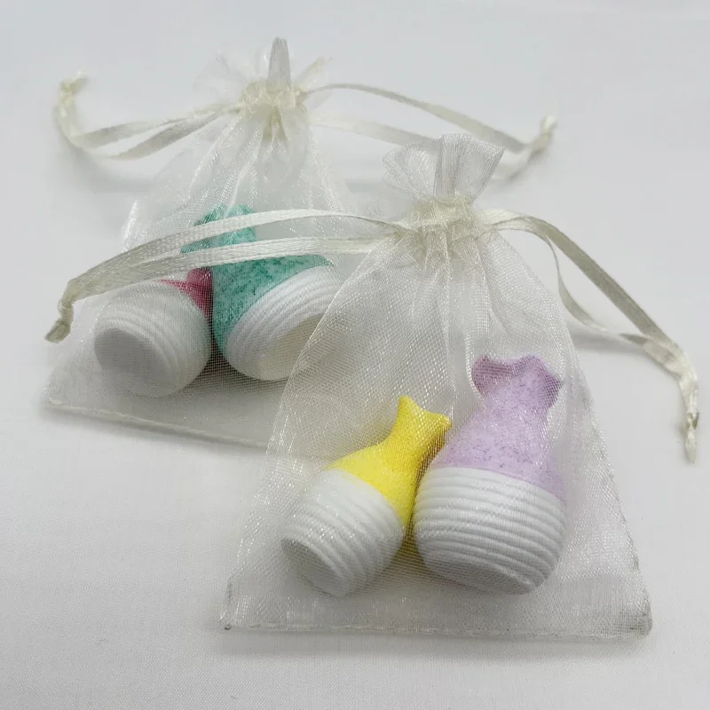 

1000pcs Wedding Packaging Beige Gift Bag Beige Drawstring Organza Gift Bags Jewelry Storage Bags Mesh Sachet Pouches Organza Bag
