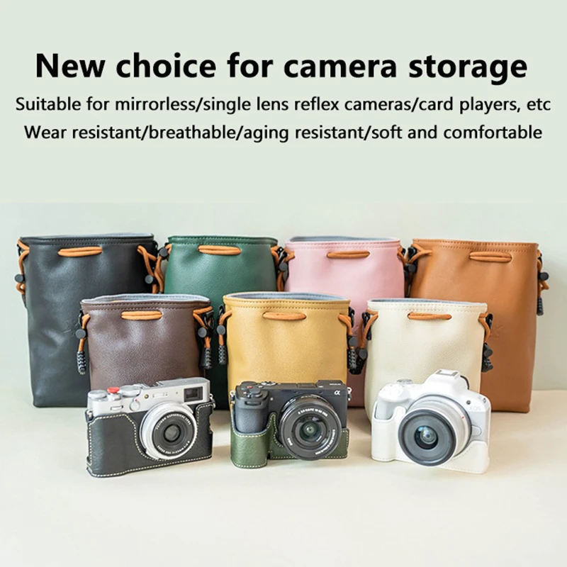 

Camera Bag Travel Lens Bag Waterproof Camera Bag Protective For DSLR Inner Liner Lens Bag