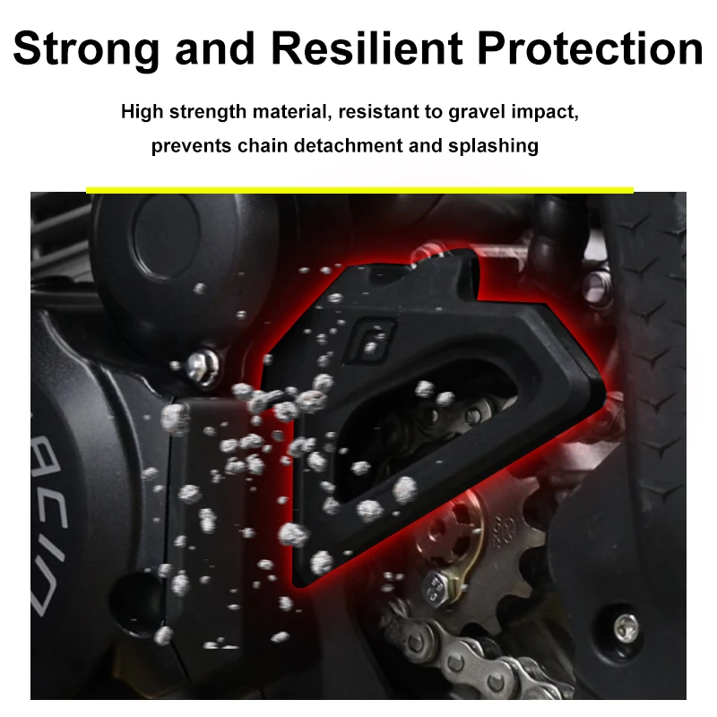 NIBBI Motorcycle ZONGSHEN CB300 NB300 Engine Small Gear Sprocke Protection Cover Motocross Racing ABS Plastic Impact Resistance - Image 6