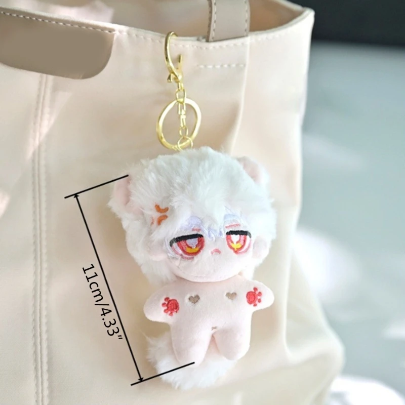 Large Rag Backpack Plush Pendant Cartoon Cosplay Cotton Keychain Handbag Ornament Adult Favor Key Accessories