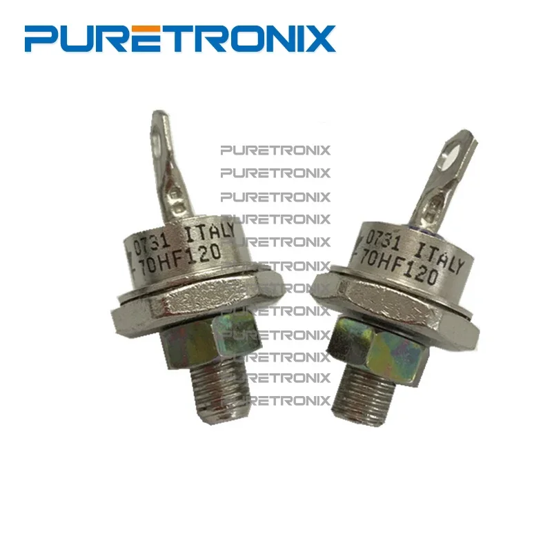 Diodos de recuperación estándar 70HF120 70HFR120, 5 unidades, 70A