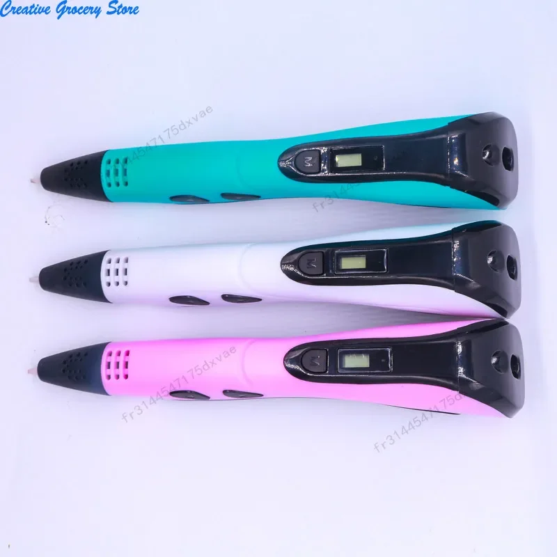 الأصلي ثلاثية الأبعاد القلم للأطفال ثلاثية الأبعاد رسم الطباعة القلم مع شاشة LCD استخدام PLA/ABS خيوط لعب للأطفال هدايا عيد الميلاد #5