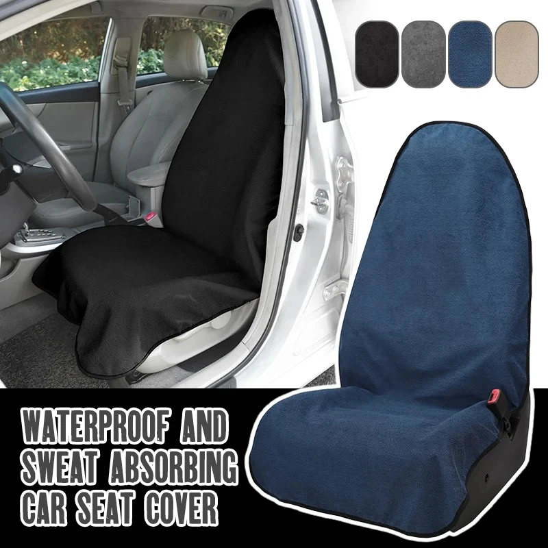 1PC Car Seat Covers Universal Car Protective Front Seat Covers Washable Non-Slip Seat Protectors for Cars Truck Jeep Cushion Pad