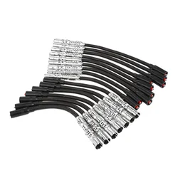 Aupoko 16Pcs/Set 1131500019 90533002 Ignition Wire Spark Plug Cable 8mm For Mercedes Benz E430 E55 S430 CLK430 CLK500 ML430 R500
