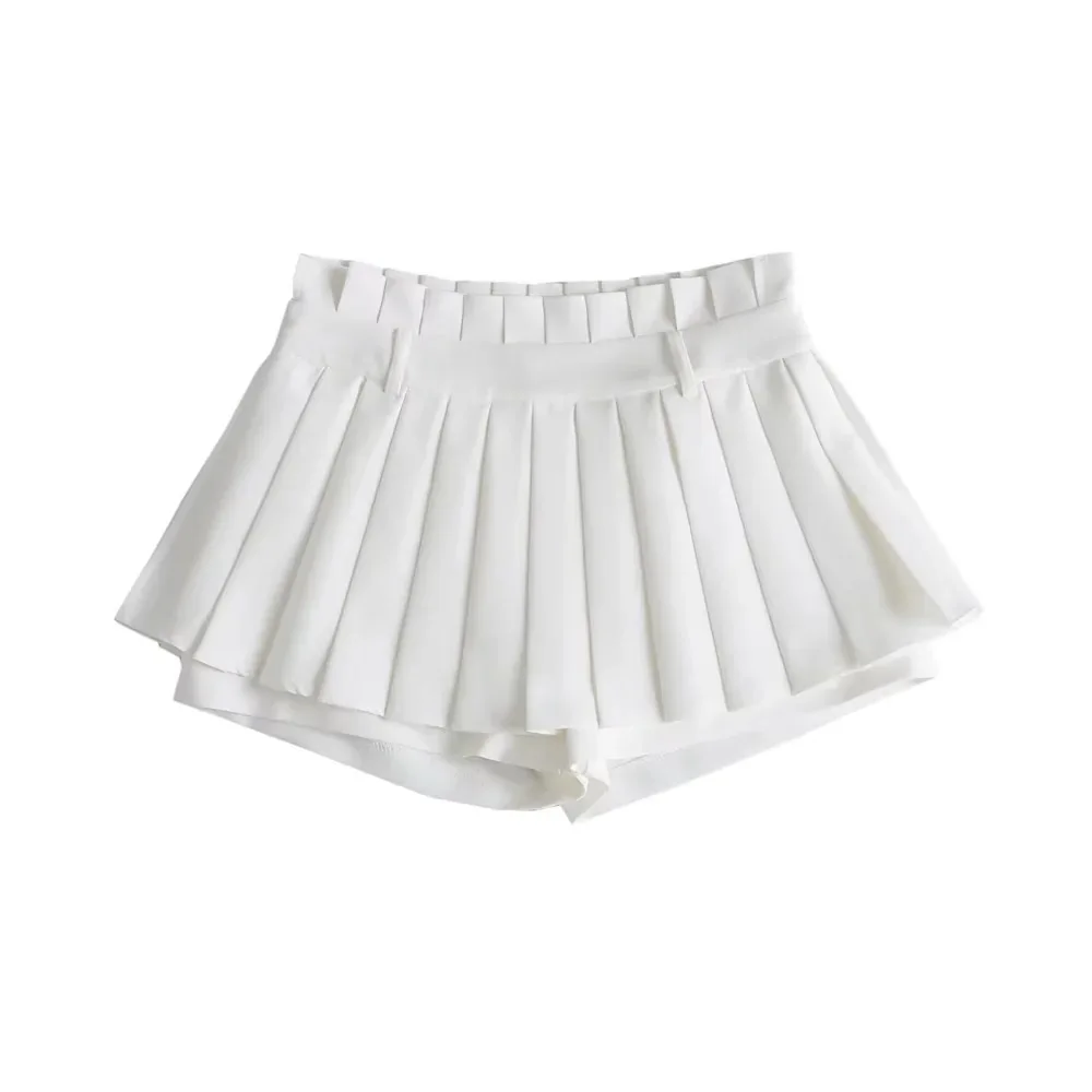 Jupe plissée Anti-lumière taille haute, vêtements pour femmes, nouvelle mode, jupe courte Spice Girl