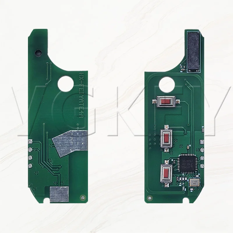 VG A2C86460000 Car Remote Control Flip Smart Key  original 4A Chip 433.92MHz SIP22 Blade For Fiat Mobi Fiorino E Mais Strada Uno