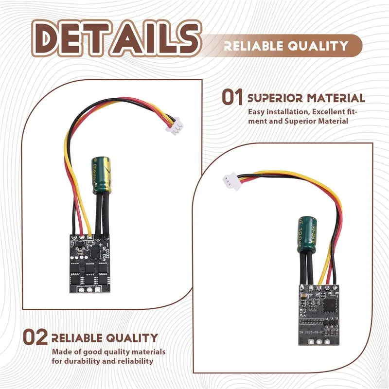 FBIL-สำหรับชิ้นส่วนเฮลิคอปเตอร์ RC C032 อัพเกรดหน่วยควบคุมความเร็วอิเล็กทรอนิกส์สำหรับรุ่น C032