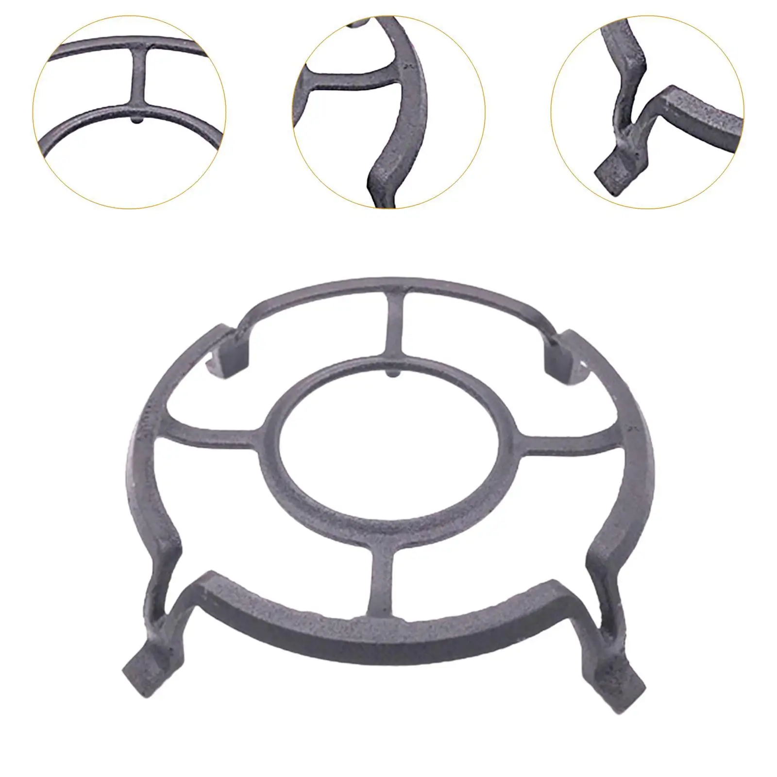 Wok Ring غير قابل للانزلاق شديد التحمل لمستلزمات المطبخ في المطاعم ملحقات نطاق الغاز