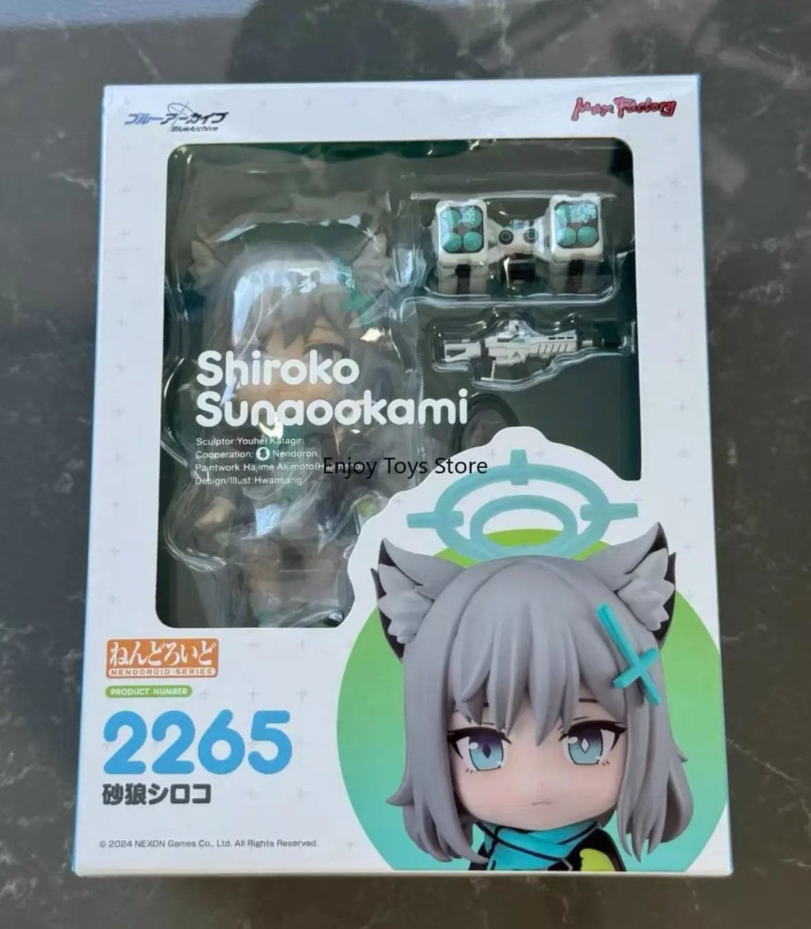 In Stock Genuine GSC Clay Man 2265 Blue Archives Sand Wolf White Zi Figure Spot - view 3