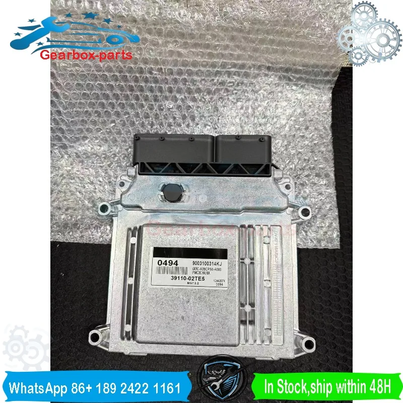 0494  39110-02TE5 New ECU New Engine Computer Board ECU Electronic Control Unit ECM Fits For Kia 3911002TE5 MG7.9.8
