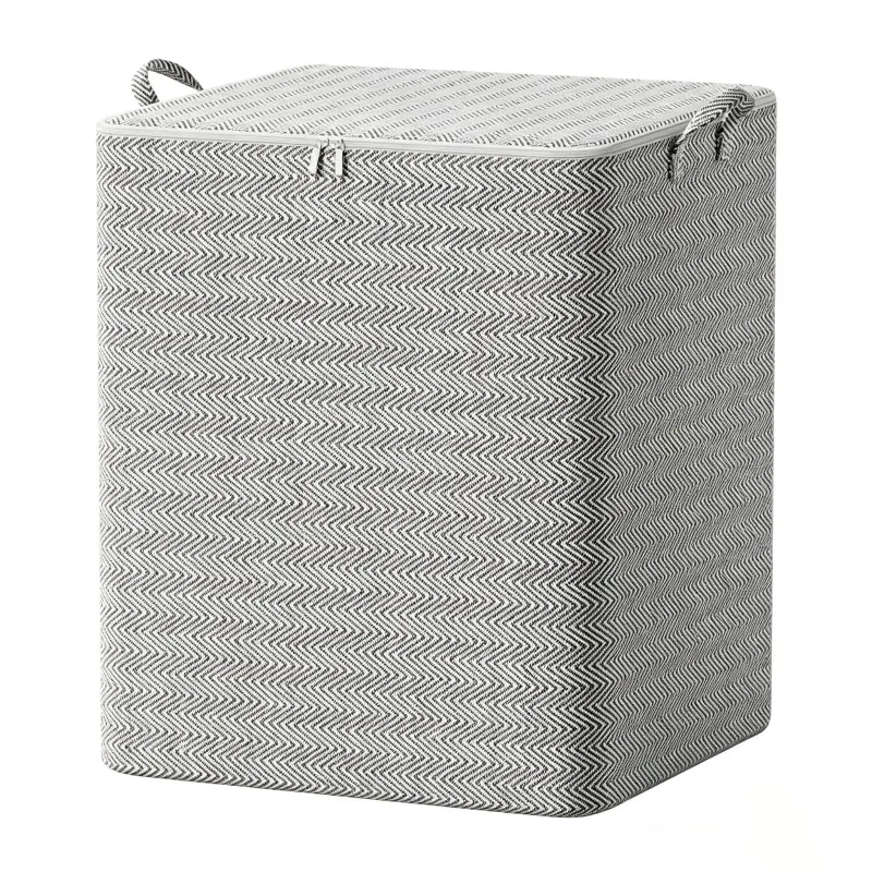 Sac de rangement non tissé grande capacité, anti-poussière, pliable, organisateur de placard pour couettes, vêtements, jouets, maison, chambre
