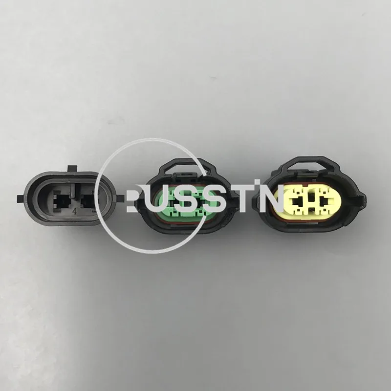 1 Set 2 Hole Fog Lamp Socket AC Assembly Sealed Auto Equivalent For Japanese IAT MAT Applications Mazda Toyota 6189-0935