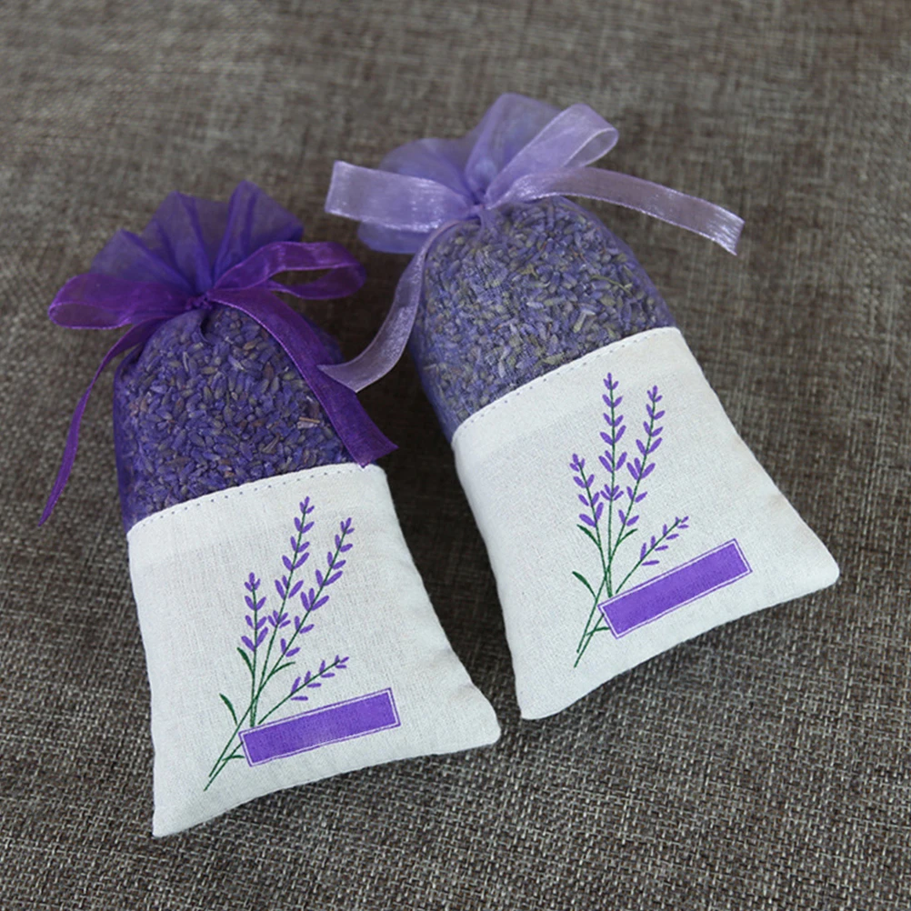 

24 Pcs Sachet Bag Lavender Drawstring Pouches Empty Bags for Sachets Closet Fragrant Wardrobe