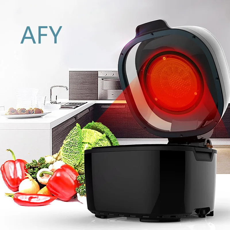 Smart Chicken Air Fryer for Electric Air Oven Frying Pan for French Fries Chicken Frying Machine for Home Kitchen Appliances