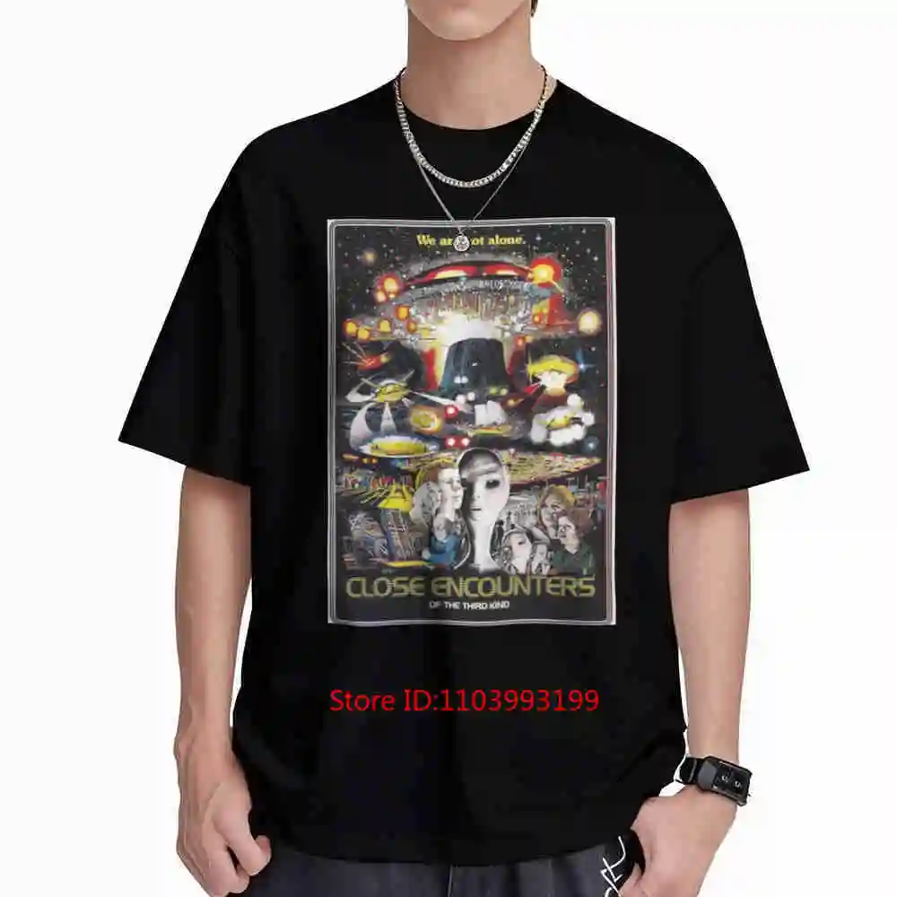 Close Encounters Of The Third Kind Short Sleeve Tee 100% Cotton T-Shirt
