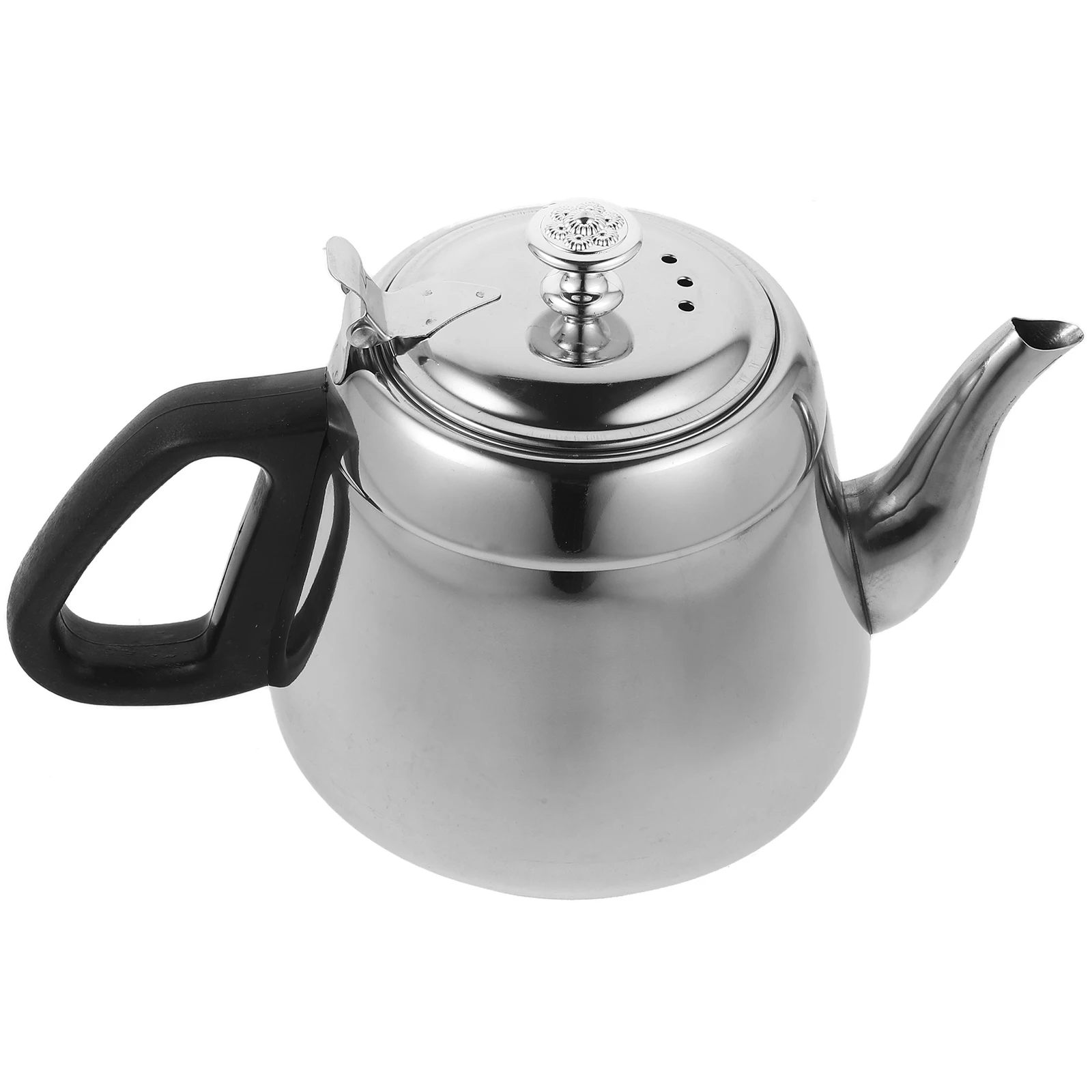 

Stainless Steel Gooseneck Teapot Electric Stovetop Teapot for Home Travel Tea Pot Stovetop Tea Pitcher Filter Strainer