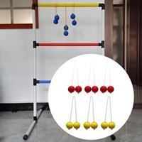 6 Pieces Ladder Balls Backyard Game Outdoor Lawn Yard Game Golf Tossing Ball  Indoor Golf Training Balls Sports Game Replaces