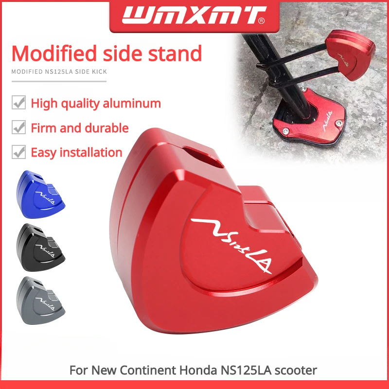 

Motorcycle Side Stand Kickstand Fame Support Plate Covers For Honda RX125 NS125LA NBX100 NX125 NCR125 -2017 2018 2019 2020 2021+