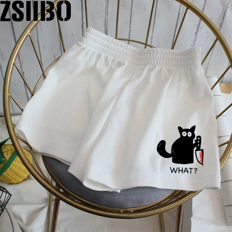 Casual Shorts For Spring & SummerWomen's Clothing Y2k Loose Women's Shorts High Waist Harajuku Fashion Sports Sweatpants Beach