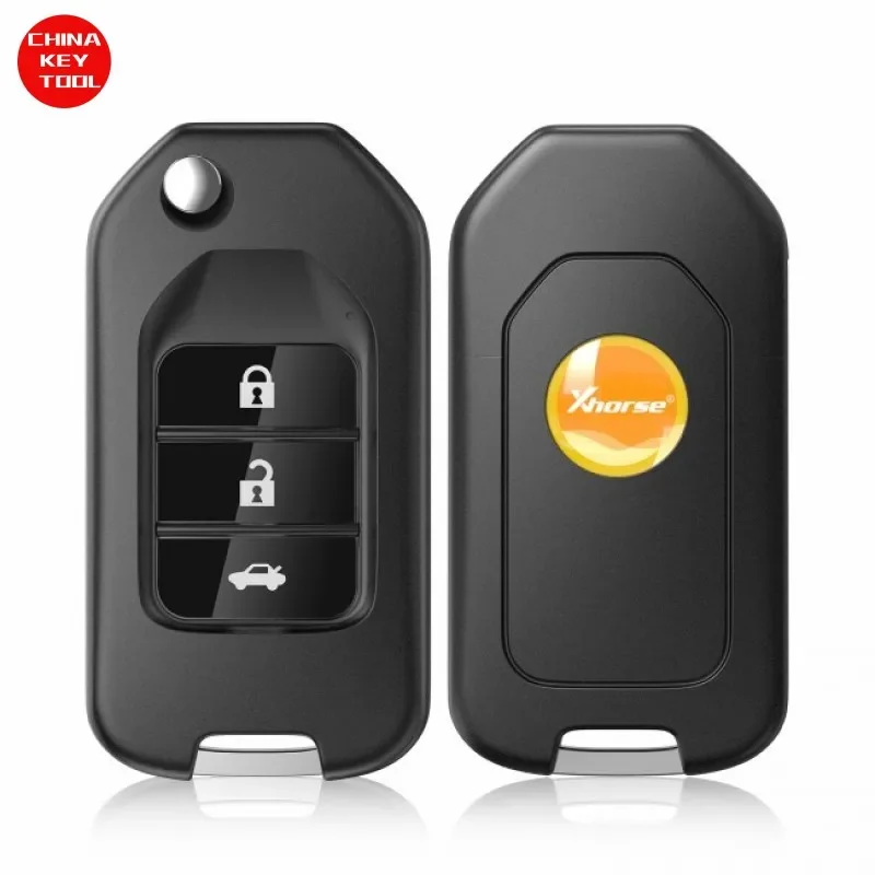 1PCS XHORSE XNHO00EN Honda Style Wireless Universal Remote Key Fob 3 Buttons