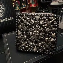 Punk Dark Style Skull Cigarette Case for Smokers Handmade 20 King Size Standard Cigarettes Box Portable Skull Cigarette Holder