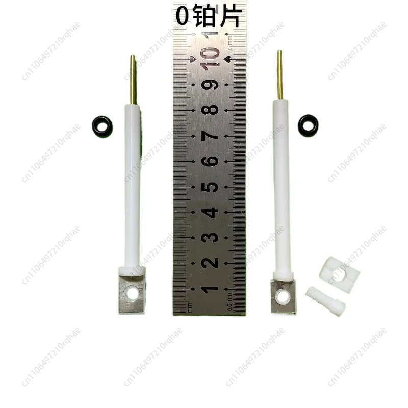 

JJ110 PTFE Electrode Clip, Platinum Sheet Working Electrode Clip, Built-in 10 * 15 * 0.1mm Metal Non-metallic Sheet Clip