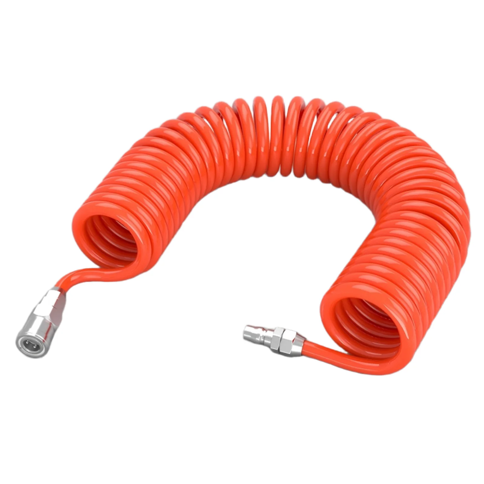 Compressor Air Tools 3M 6M 9M 12M High Pressure PU Tubing Gas Spring Pneumatic Spiral Tubing EU Quick Coupling Pipe EU/JP Type