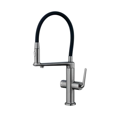 

Двуфункциональный новый дизайн, семейный кухонный смеситель для квартиры с функцией двухтактного расширения