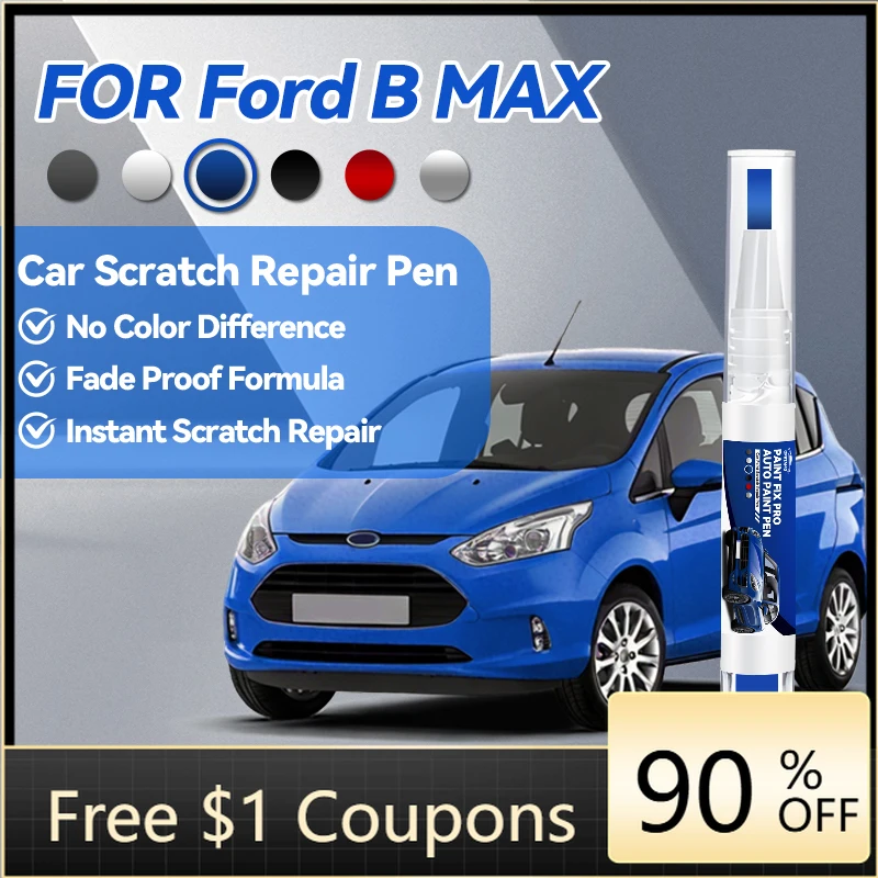 

Инструменты и аксессуары для автомобилей Ford B-MAX: Карандаш для ремонта краски, средство для удаления царапин, DIY-аксессуары для авто, черный, белый, красный, синий, серебристый