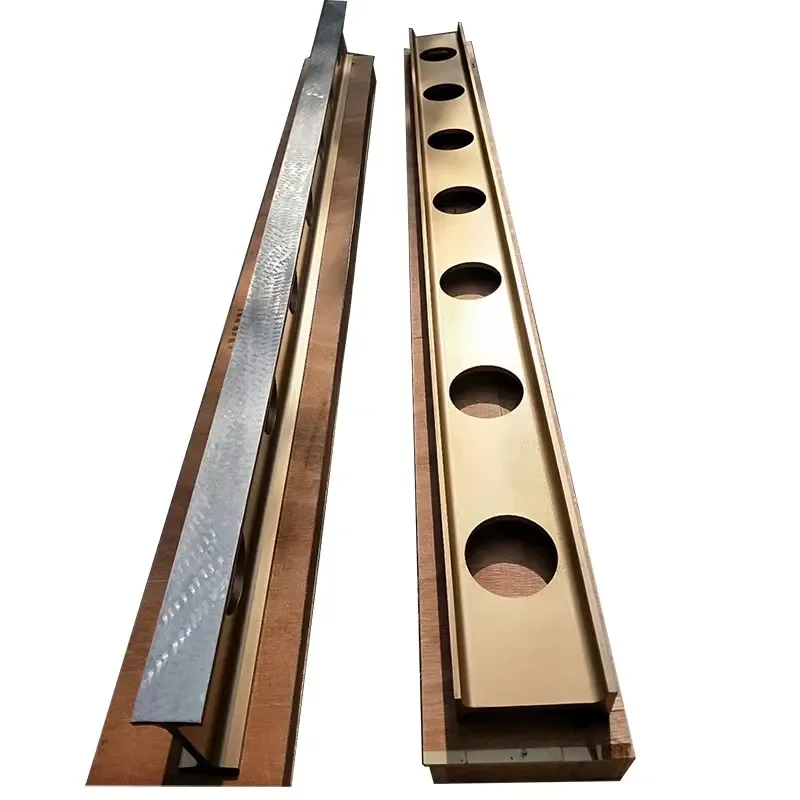 Custom Made First Grade Magnesium Aluminum Flat Ruler for Detection and Measurement Magnesium Aluminum Alloy Parallel Ruler