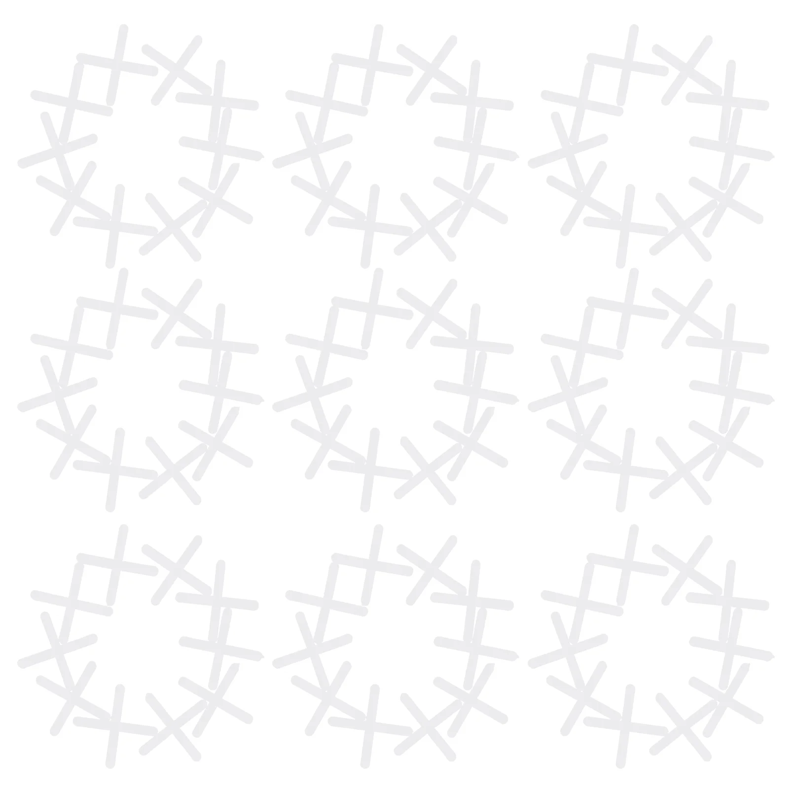 1000 Pcs Tile Buckle Filler for Walls Clips Adhesive Tiles Deck Leveling Spacers 2mm Laying Tools