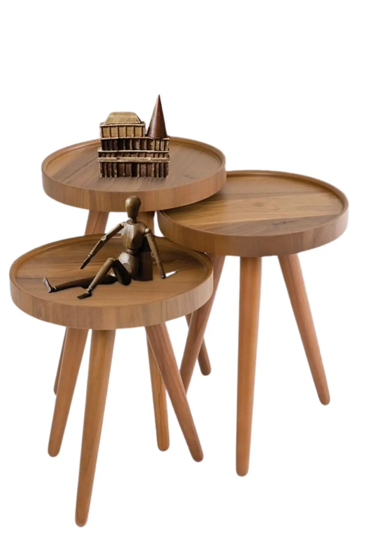 Mesa de centro Zigon de madera