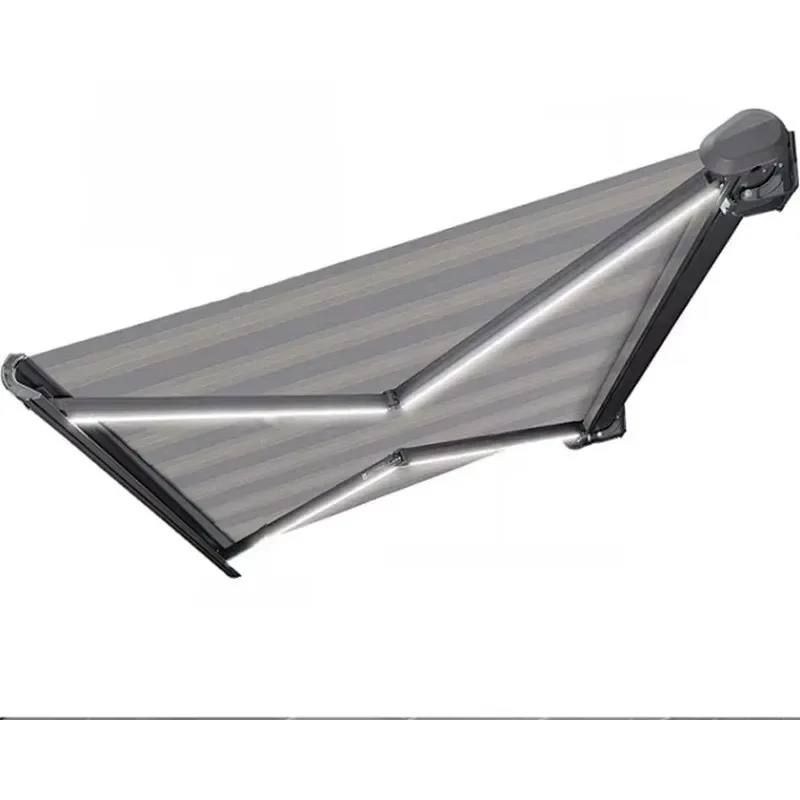 Custom Electric Telescopic Outdoor Awning Waterproof Aluminum Frame for Terrace Manufacturer Price