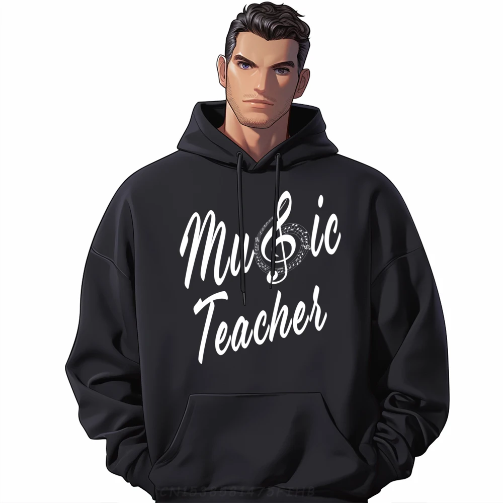 Music Teacher Musician Musical Grey Hoodie Graphic Tee Luxury Brand Easter Sunday Man Sweatshirts