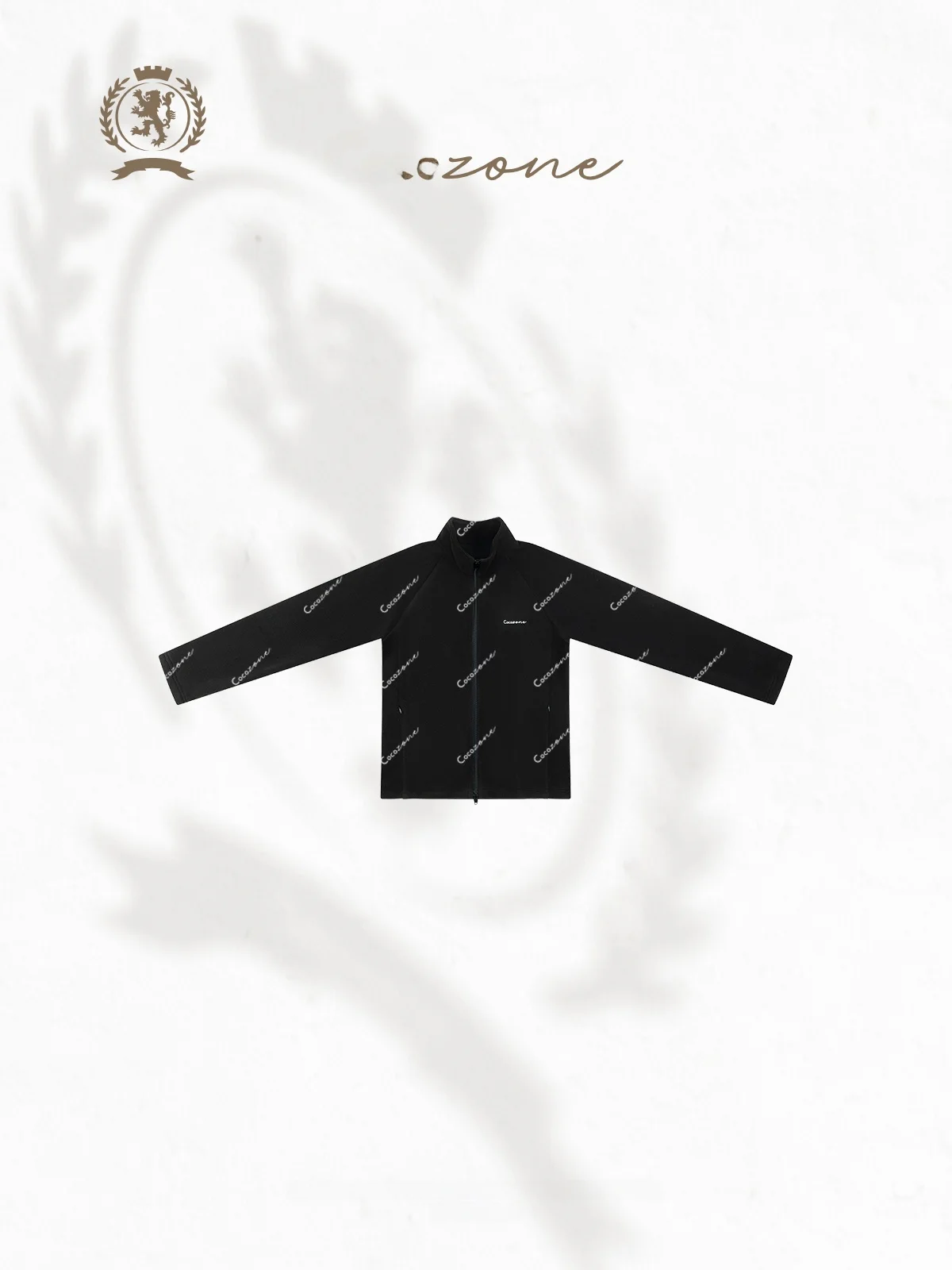 

Zone Outdoor Series Casual Stand Collar Women's Jaet CC2C229 Commute Sle Slim Fit Polyester Fiber Long Sve Zipper