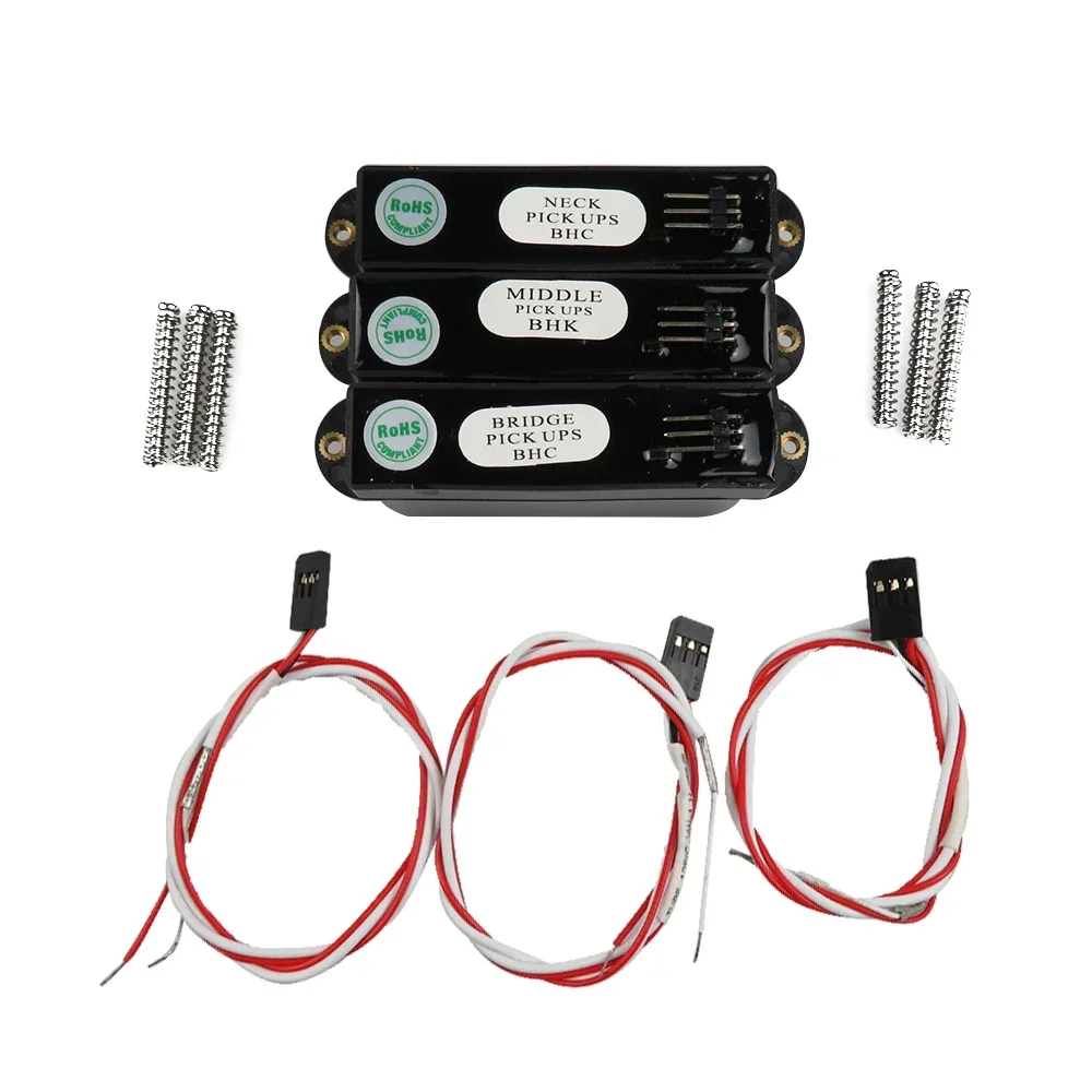 Guitar Pickups Active Single Coil Guitar Pickup Set White