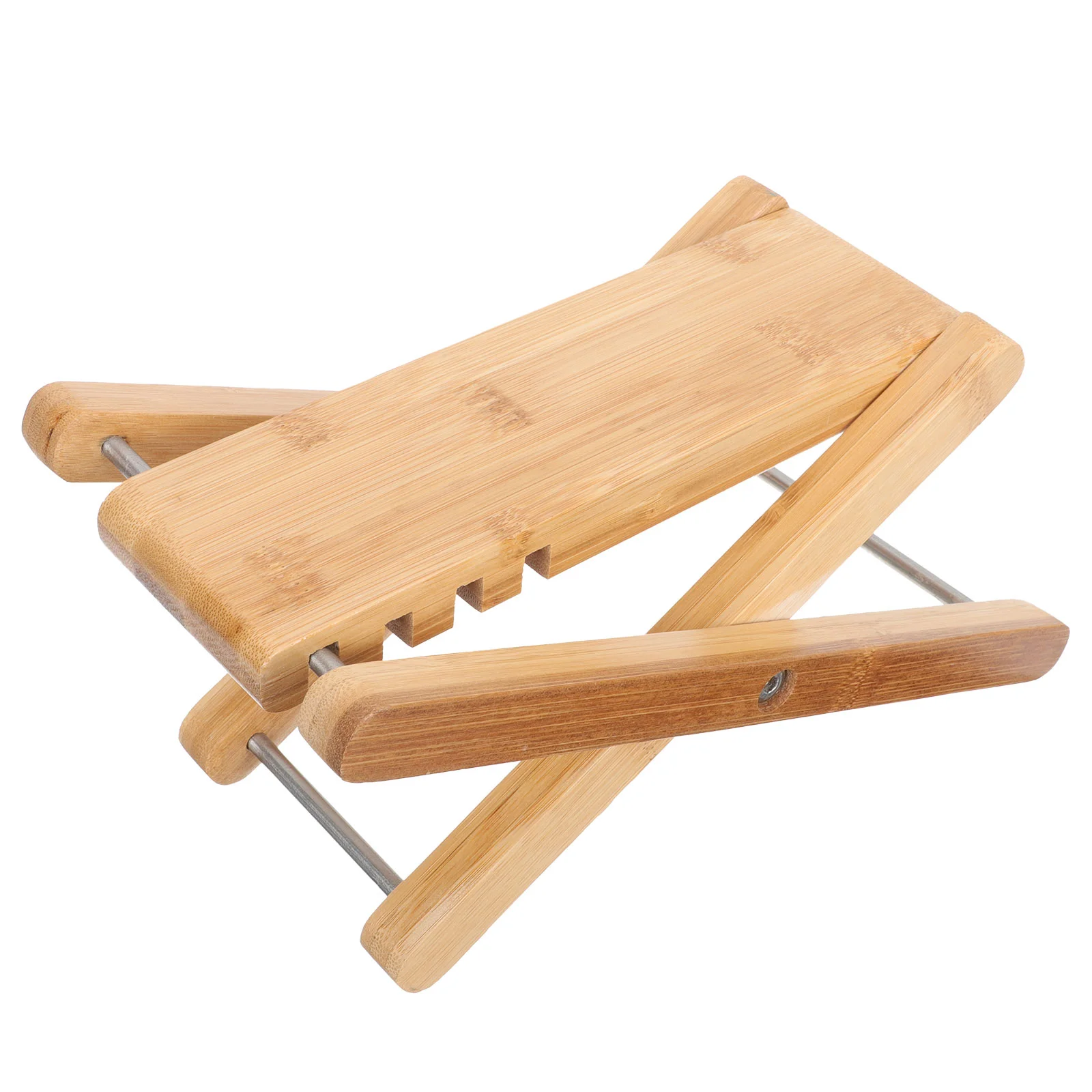 

Portable Pedicure Stool Office Nail Kits Footrest for Bamboo Guitar with Adjustable Footstool
