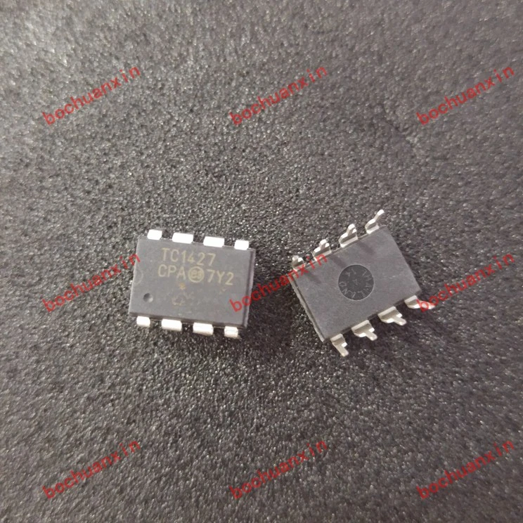 Miễn Phí Vận Chuyển TC1427CPA 1.2A Kép Cao Cấp MOSFET Trình Điều Khiển Nhúng Bèo-8 TC1427 CPA