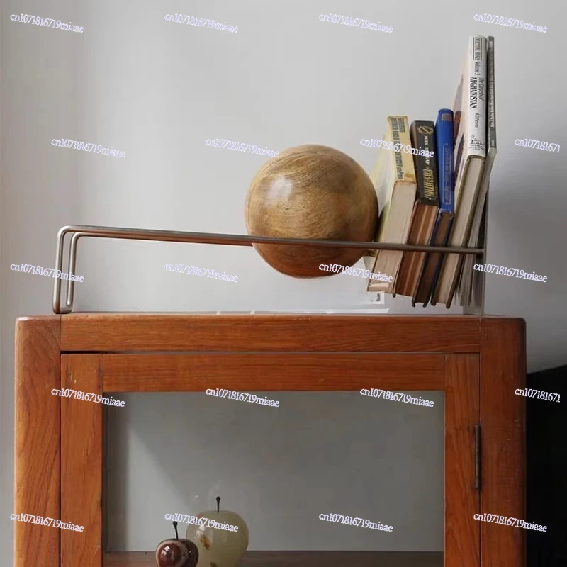 

Room Display Stand Metal Stainless Steel Line Bookshelf Floor Shelf Living Room Wall Storage Homestay Sample