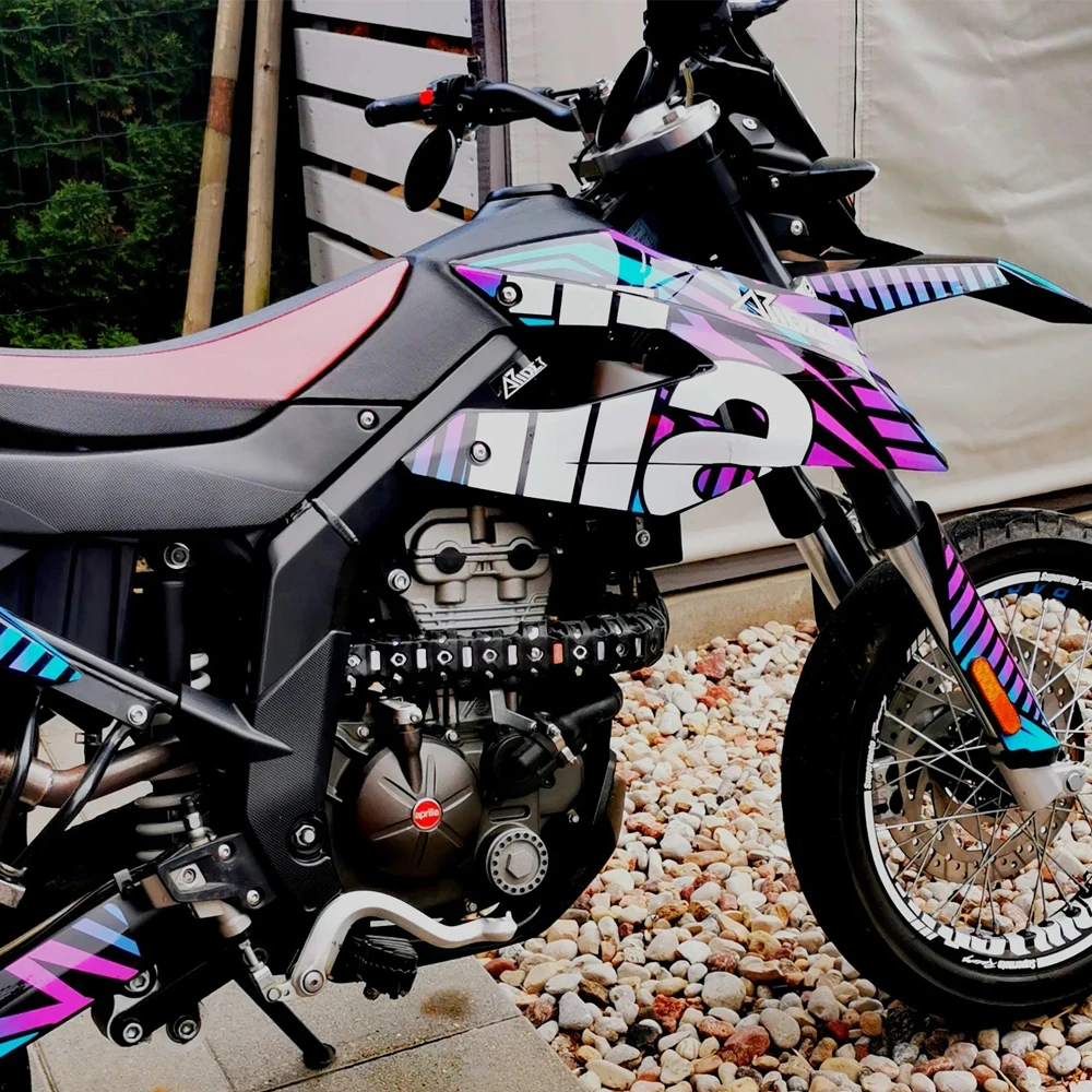 (EU-Lager) Für KTM EXC 300 Husqvana TE 300 GasGas EC 300 Beta RR300 Yamaha YZ250 60cm Auspuff-Schalldämpferrohr Hitzeschutzabdeckung – Detail 3