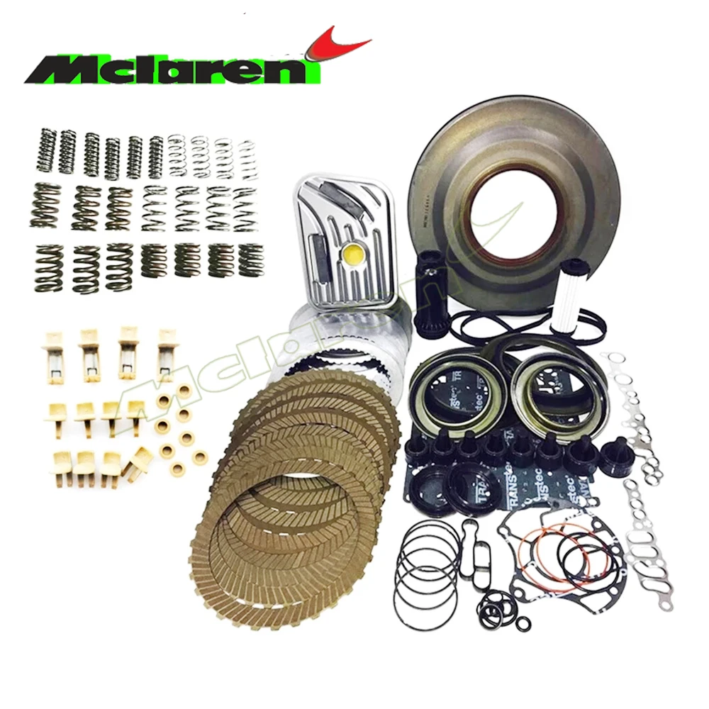 

6DCT450 6 Speed Automatic Transmission Wet Front Clutch Overhaul Kit for Ford Mondeo Filter Rebuild Parts Steel Plate