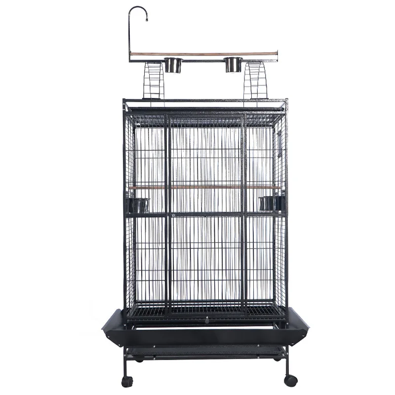 Super large parrot cage export wire bird cage parrot breeding wrought iron parrot flying bird