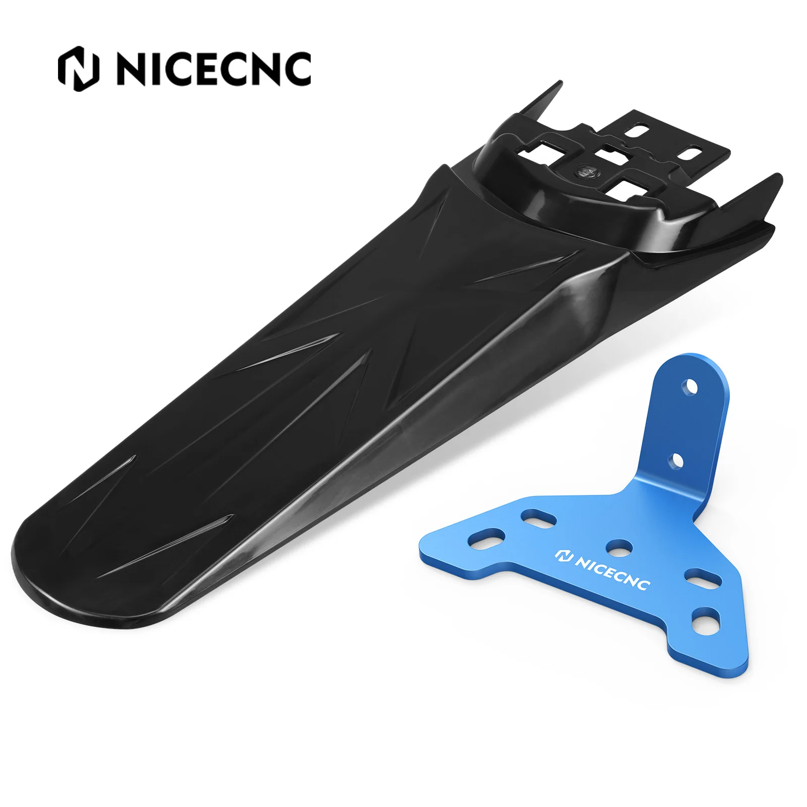 AliExpress NICECNC Tail Light Mounting Bracket & Extended Longer Rear Fender For Surron light bee X light bee S Sur-ron 2024 Bike Parts