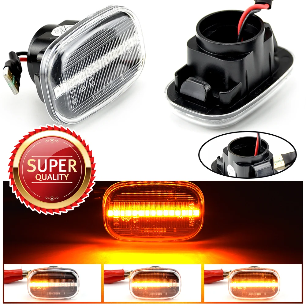LED Side Marker Turn Signal Light For Toyota Corolla Celica Caldina Camry Hilux Probox Fielder Avensis RAV4 Prius Runx