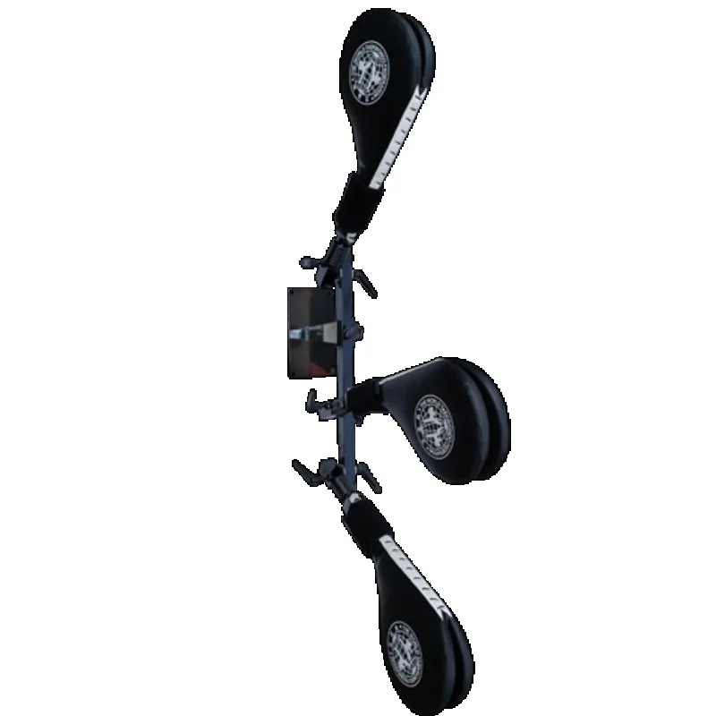 Fixed Foot Mat: Taekwondo Multi-Position Foot Target, Multifunctional Training Equipment, Triple Target Fixing Frame