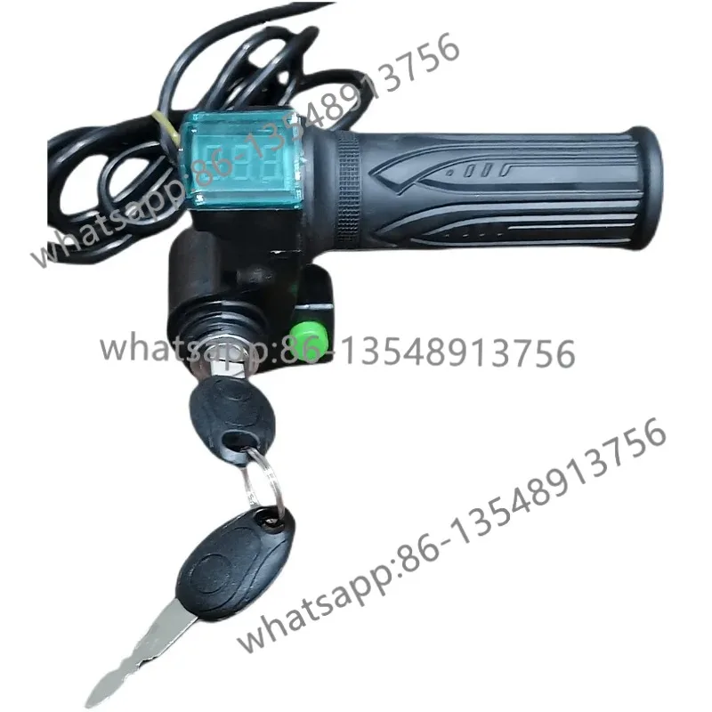 General driver, electric vehicle, speed regulation throttle, turn handle, power display, cruise handle switch assembly
